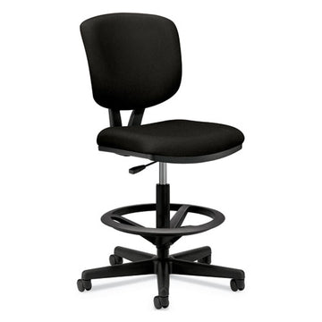 HON® Volt Series Adjustable Task Stool, Supports Up To 275 Lb, 22.88" To 32.38" Seat Height, Black freeshipping - TVN Wholesale